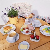 Frühstück im Hof